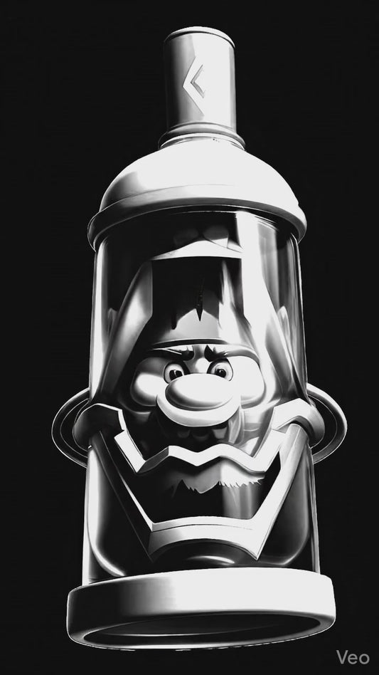 Canman Mario Sticker